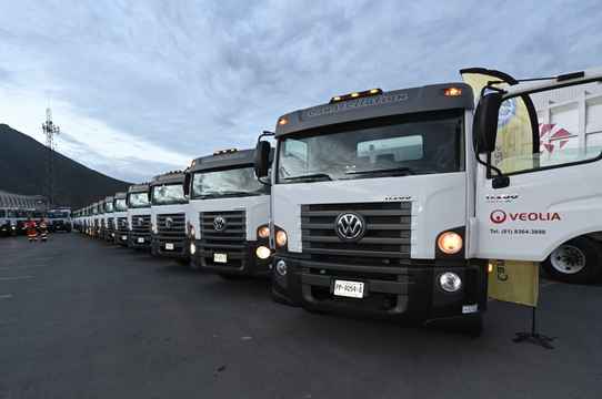Volkswagen Caminhões e Ônibus entrega mais de 30 veículos à mexicana Veolia.