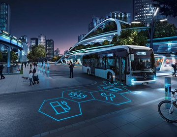 Daimler Buses apresenta na Busworld soluções práticas de mobilidade elétrica para as cidades.