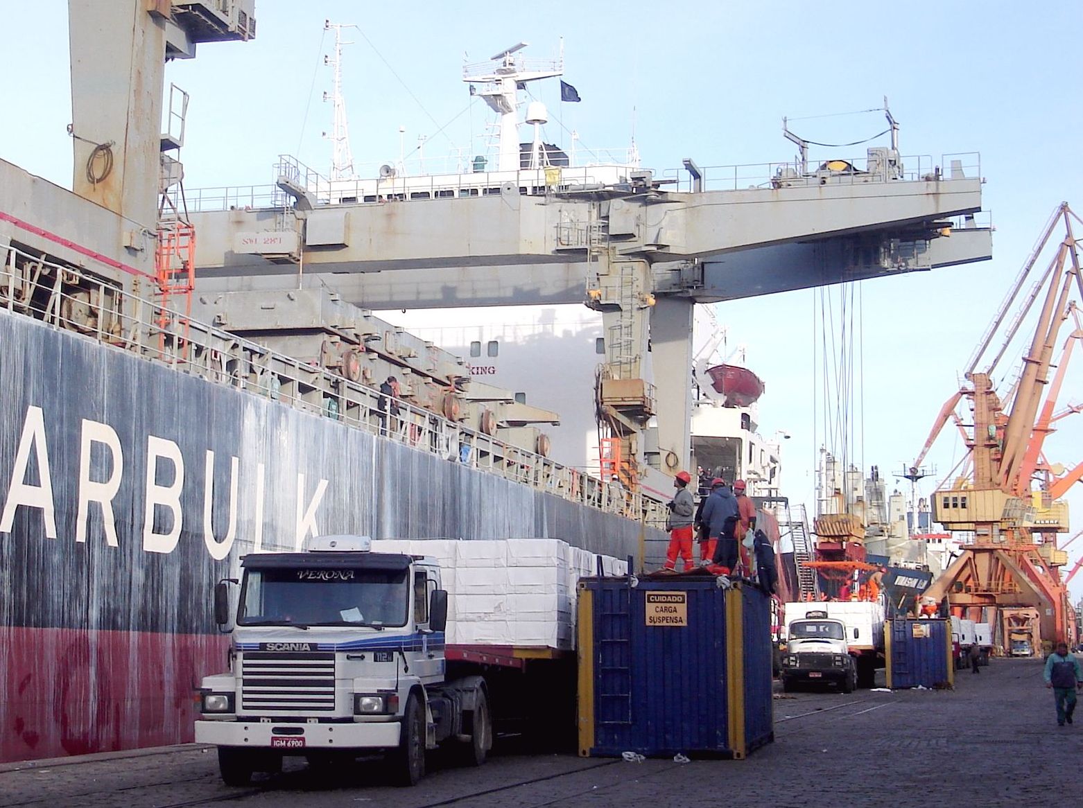 Quadrimestre movimenta mais de 11 milhões de toneladas no Porto do Rio Grande.
