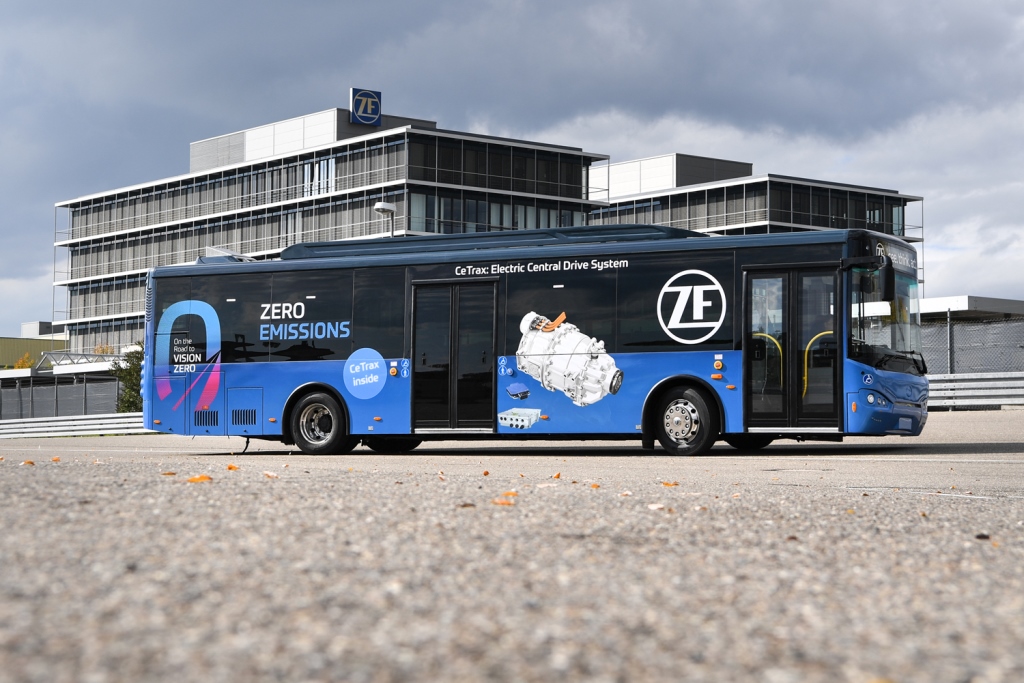 ZF apresenta nova Unidade de Transmissão Central Elétrica para Ônibus Urbanos. Um Impulso de Eletromobilidade para as Cidades.