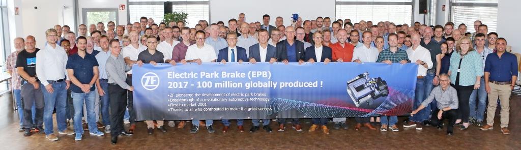 ZF torna-se a primeira companhia a produzir 100 milhões de Freios de Estacionamento Elétricos.