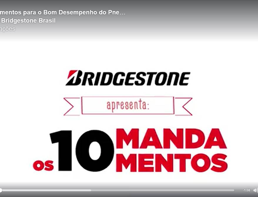 Bridgestone divulga os 10 mandamentos para o uso inteligente dos pneus.