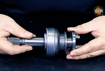 ZEN orienta como trocar impulsor de partida com sistema stop spline.