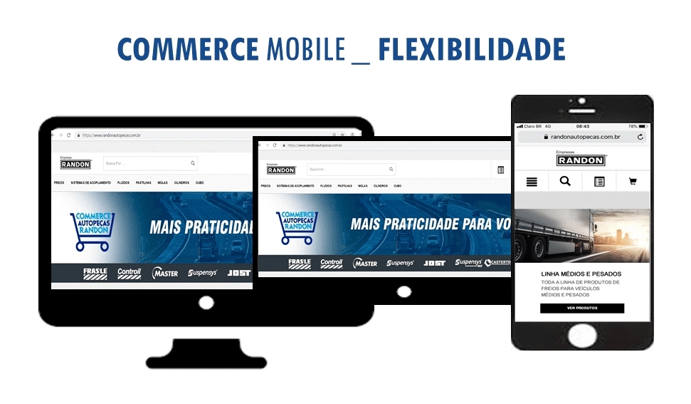 Autopeças Randon ganham plataforma conjunta de commerce.