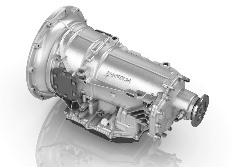ZF desenvolve nova transmissão automática de oito marchas para veículos comerciais leves, médios e semipesados.
