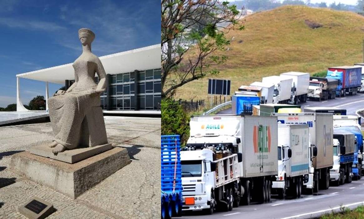 NTC&Logística entra no STF com pedido de cancelamento de multas conferidas às transportadoras na greve dos caminhoneiros.