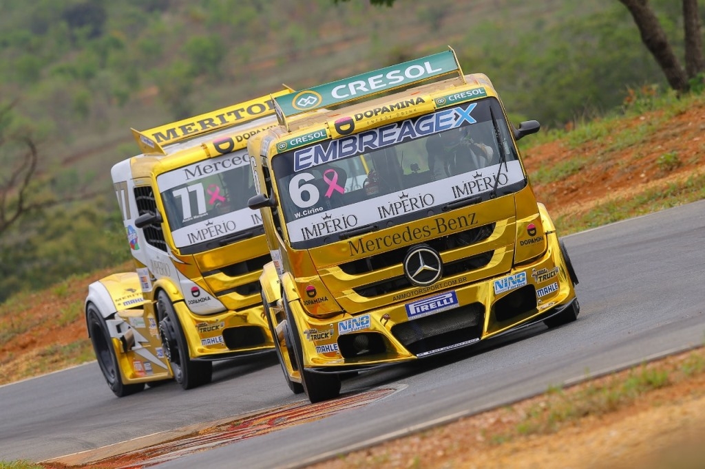 Caminhões da Copa Truck podem bater recorde de velocidade em Curitiba com mudanças nos restritores.