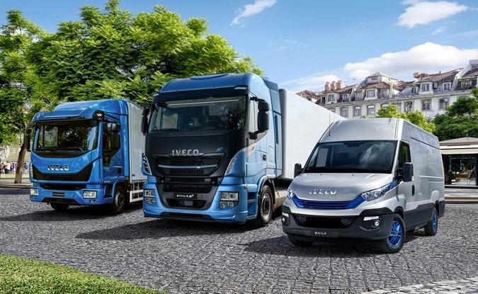 IVECO exibe gama completa de veículos com tração elétrica e GNV na IAA 2018.