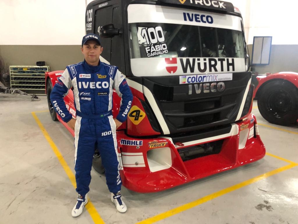 Iveco é a nova casa de Fábio Carvalho para o restante da temporada da Copa Truck.