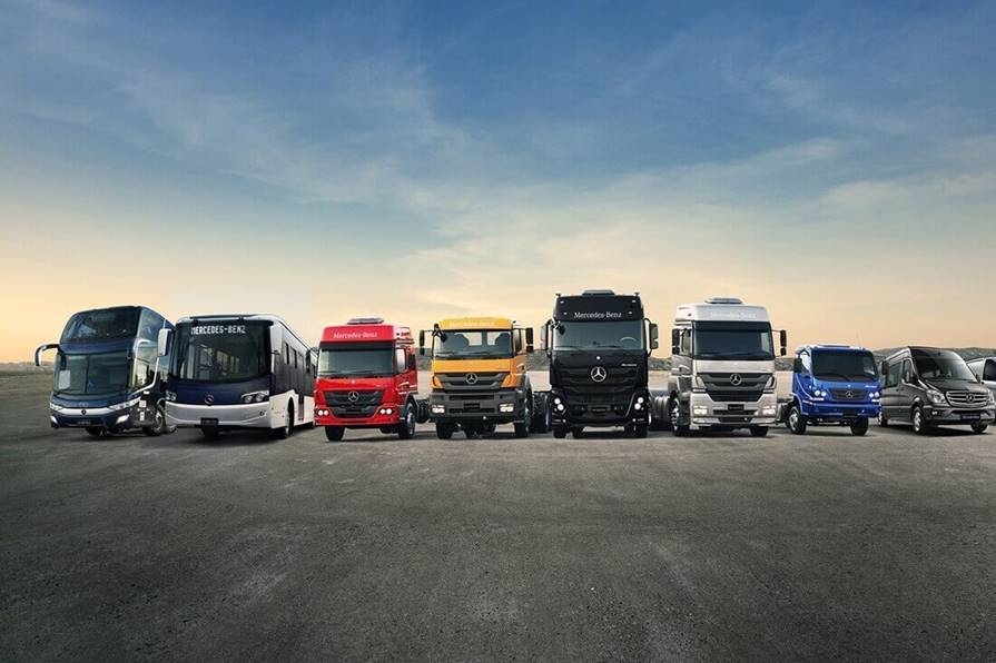 Mercedes-Benz ganha prêmio no Pará pela liderança de vendas em todos os segmentos de veículos no Brasil.