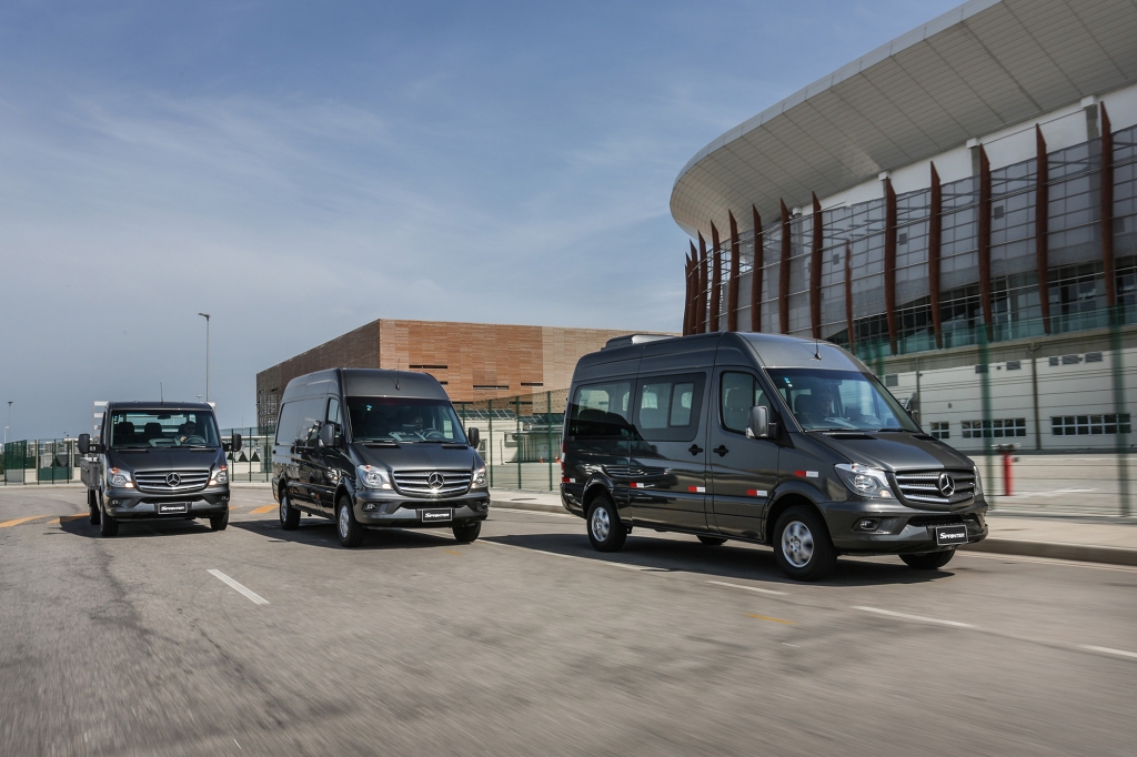 Mercedes-Benz cresce 70% as vendas da Sprinter em janeiro.