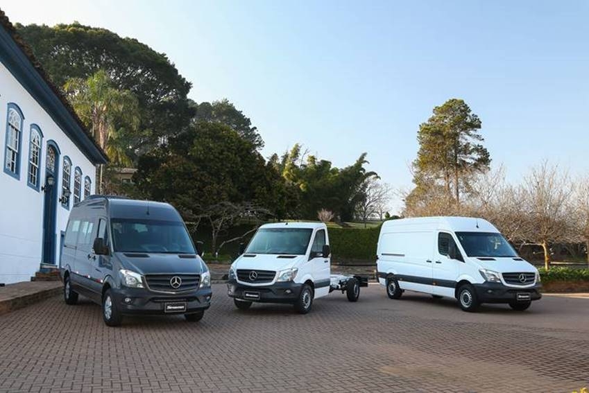 Mercedes-Benz aumenta em 66% as vendas da Linha Sprinter no primeiro semestre de 2019.