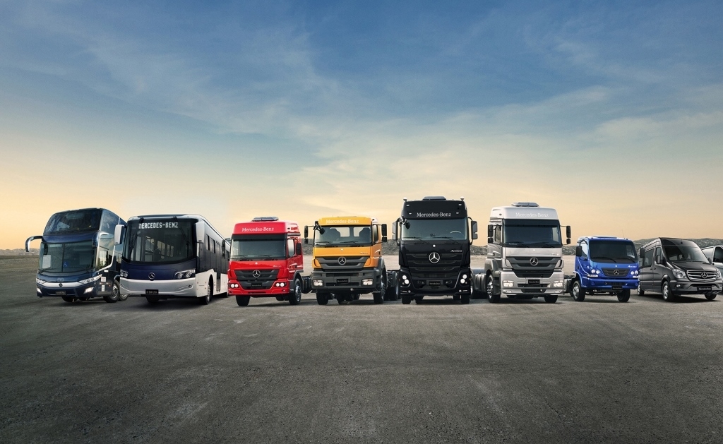 Mercedes-Benz lidera mercado de veículos comerciais em 2018.