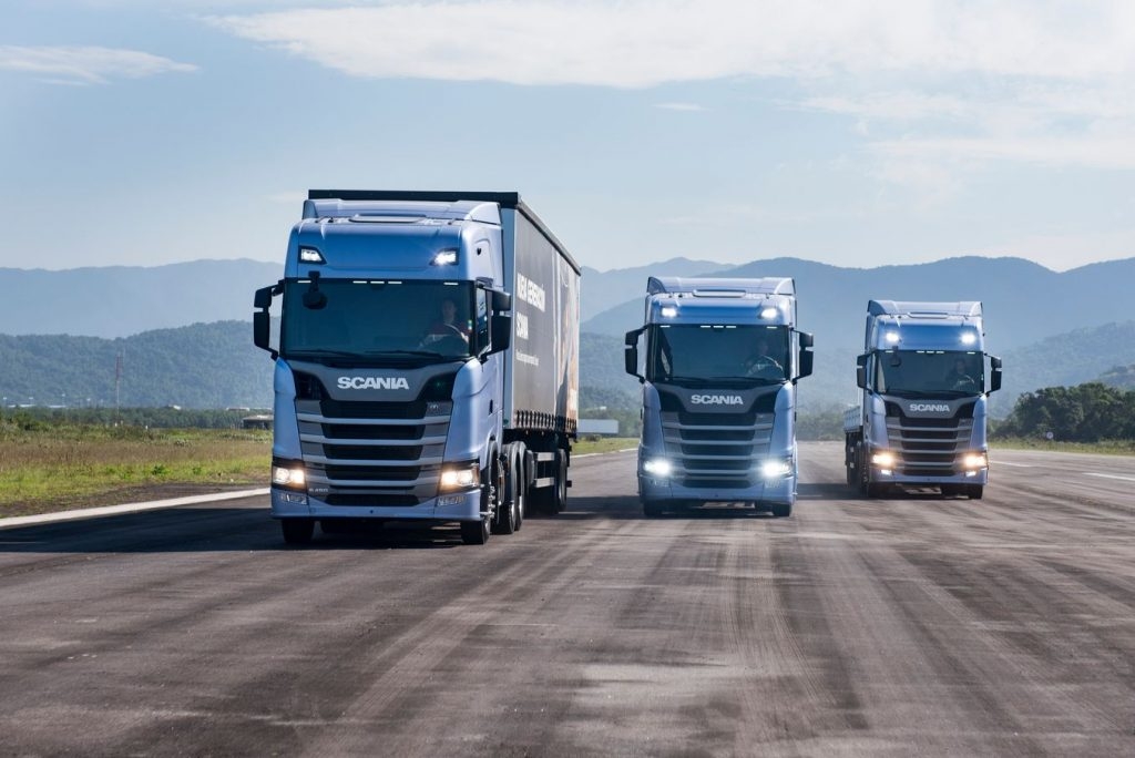 Scania apresenta nova geração de caminhões.