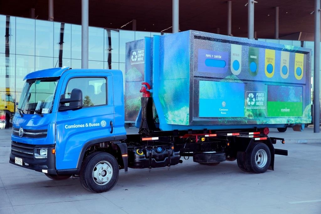 Rota Azul: VW Delivery 11.180 potencializa a sustentabilidade no Chile.