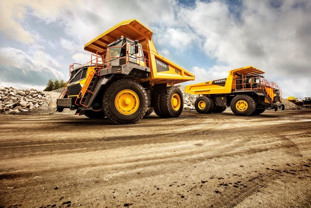 Volvo CE lança o novo caminhão rígido fora de estrada R70D na América Latina.