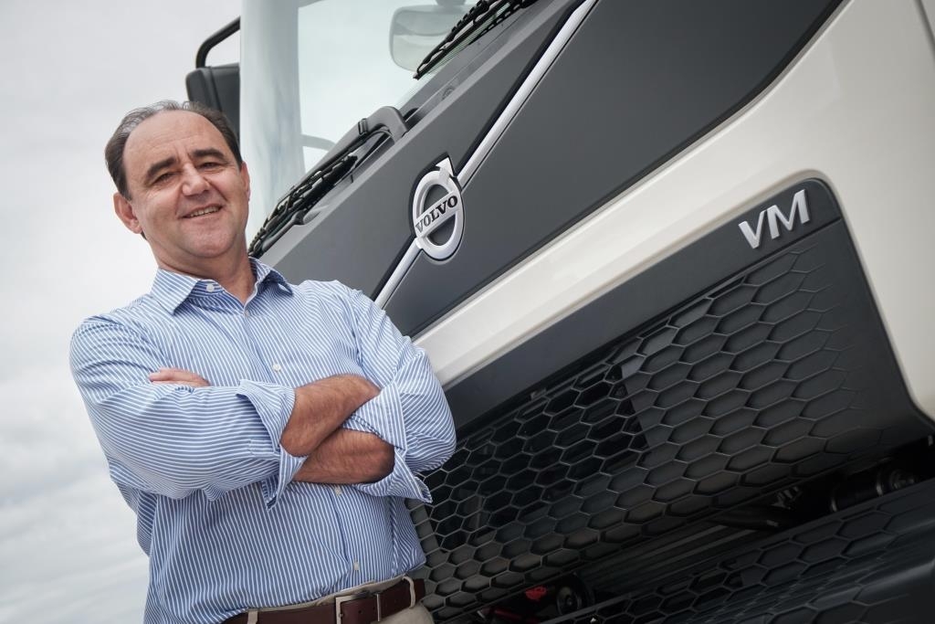 Volvo tem novo gerente comercial de caminhões.