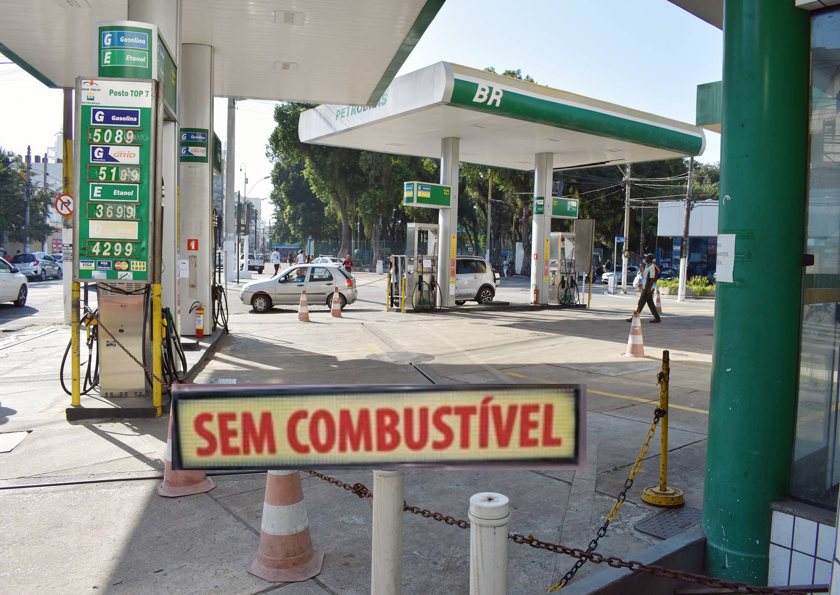 Câmara marca para terça-feira sessão para debater preço de combustível.