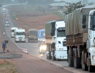 Setor de transportes puxa o crescimento do PIB no trimestre terminado em agosto.