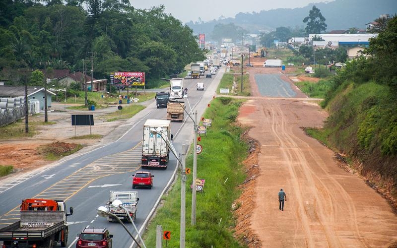 Governo Federal irá liberar 47 quilômetros de duplicação da BR-116/RS, em agosto.