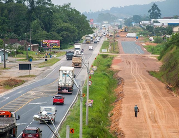 Governo Federal irá liberar 47 quilômetros de duplicação da BR-116/RS, em agosto.