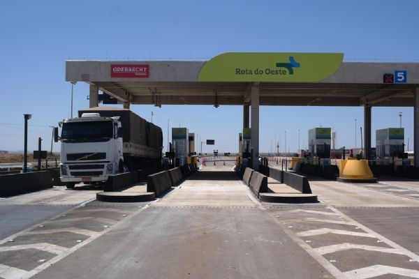 Sobe tarifa dos pedágios da BR163.