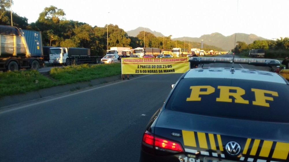 Protesto de Caminhoneiros: Últimas Atualizações -  12h30