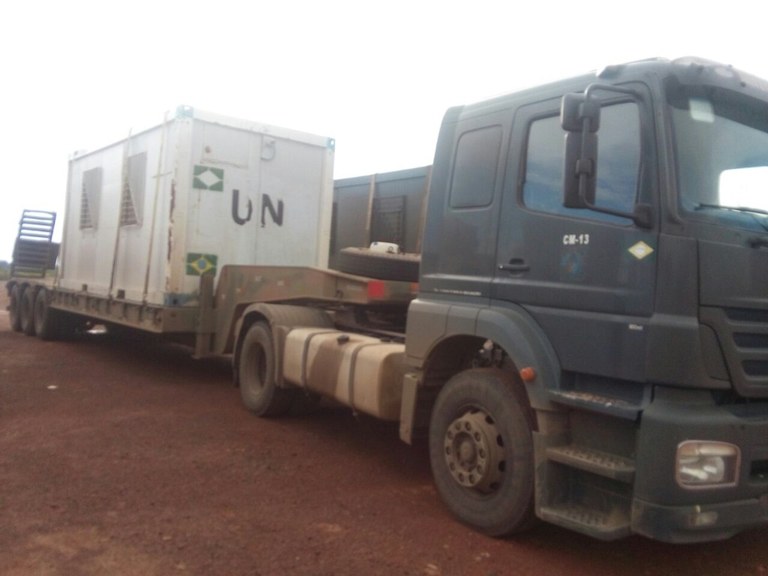 Força-Tarefa do DNIT na BR-163/PA recebe novos equipamentos.