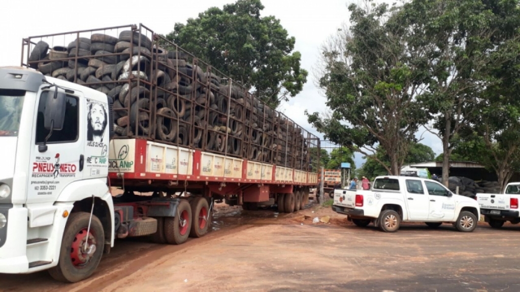 Reciclanip apresenta sucesso da logística reversa dos pneus inservíveis na PneuShow 2018.