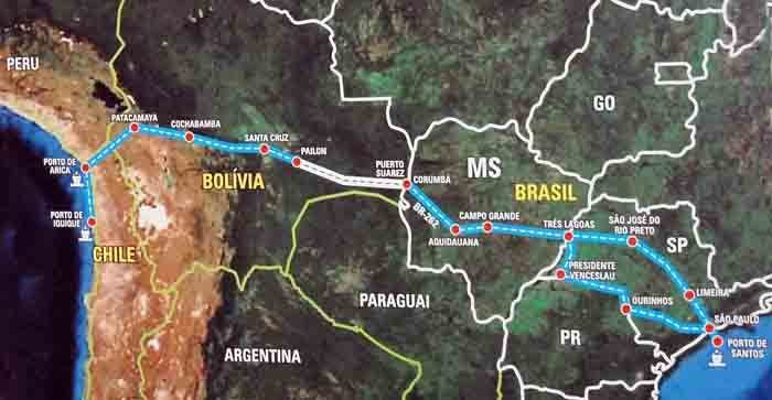 Brasil, Argentina, Chile e Paraguai discutem Corredor Bioceânico em Assunção.