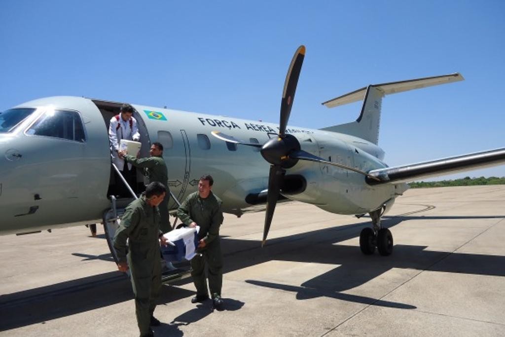 FAB assegura transporte de órgãos para salvar vidas.