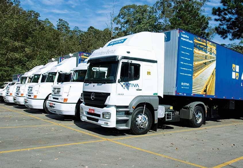Ativa Logística investe R$ 12 milhões em renovação de frota.