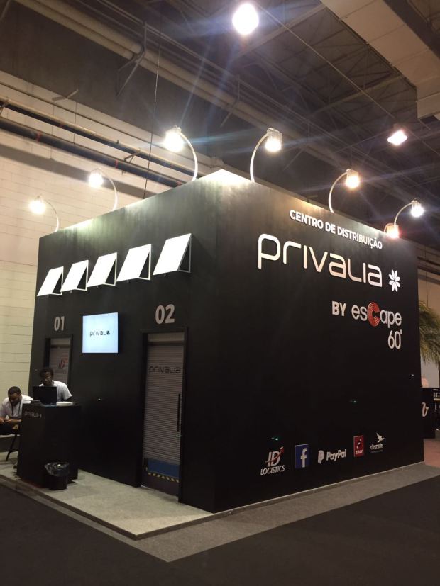 Ação da PRIVALIA e ID LOGISTICS mostra preparação para a entrega de produto.