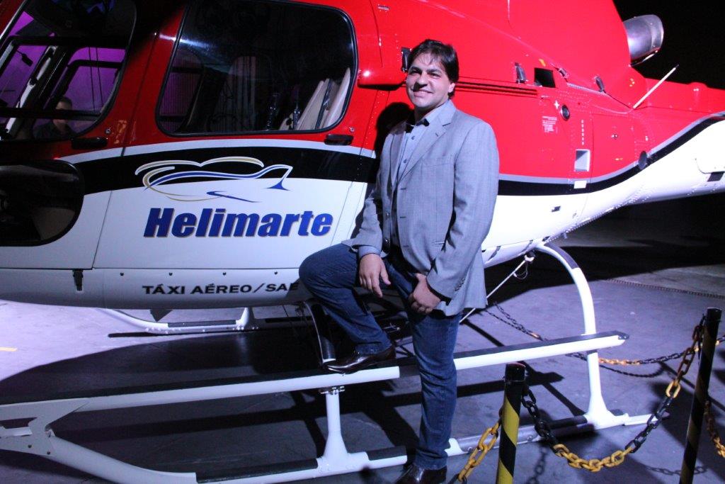 Helimarte Taxi Aéreo completa 19 anos com 50 mil voos realizados no Brasil.