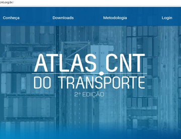 CNT lança segunda edição do Atlas do Transporte.