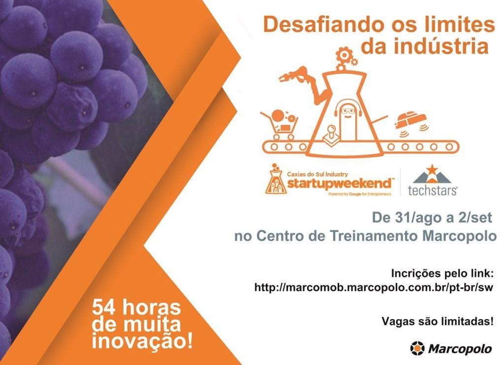 Com o evento Startup Weekeng Marcopolo incentiva inovação.