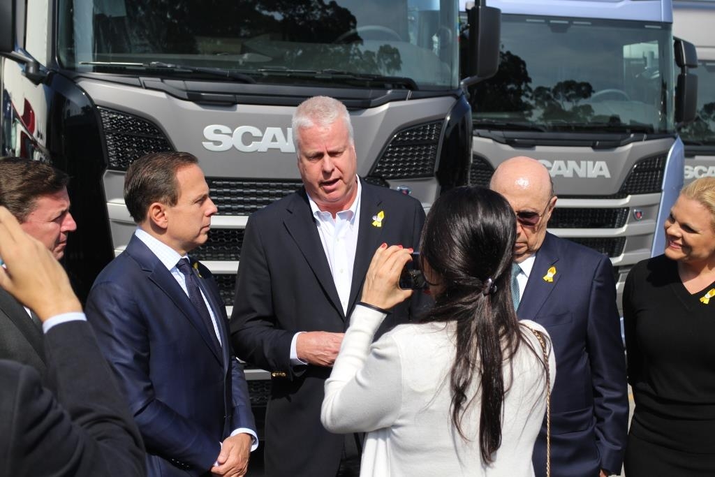 Scania anuncia próximo ciclo de investimentos no Brasil.