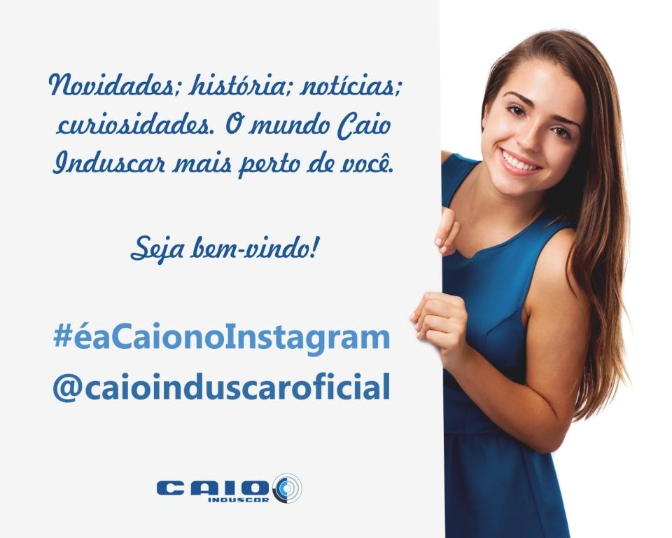 Caio Induscar lança instagram e aprimora, ainda mais, estratégias de marketing.
