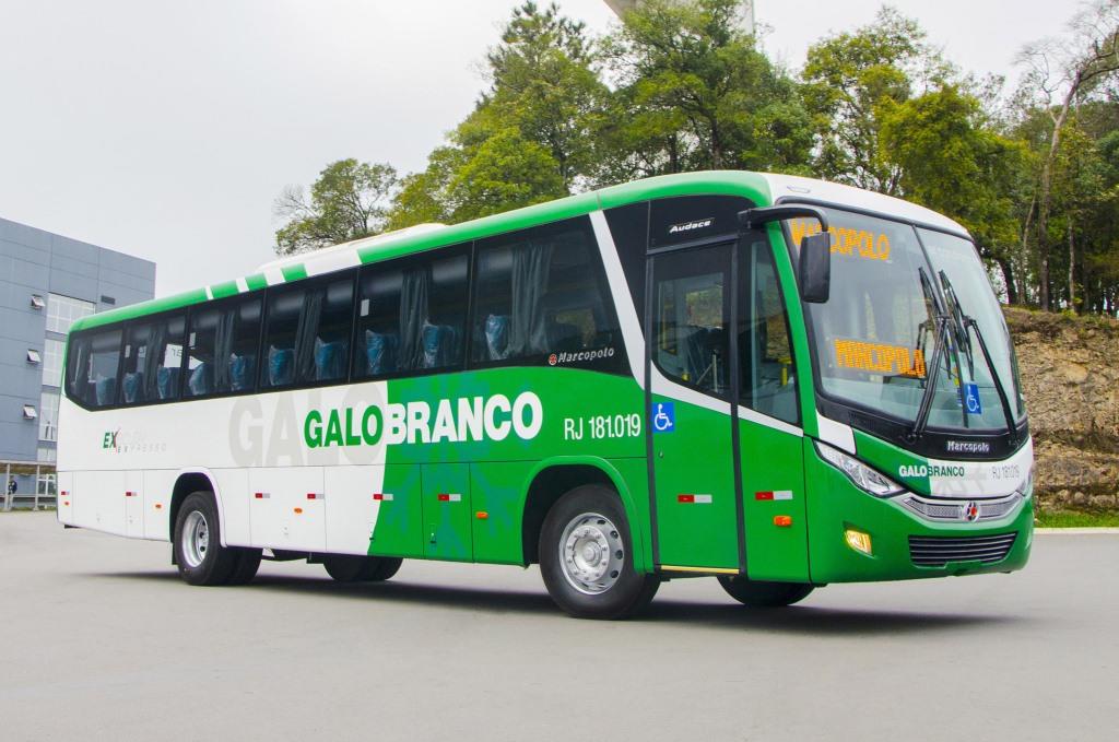 Viação Galo Branco renova frota com 10 ônibus Marcopolo.