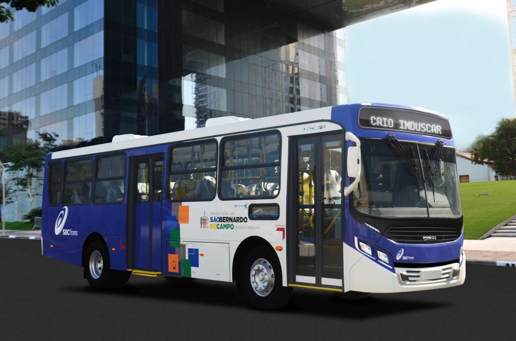 Caio Induscar produz 55 unidades do urbano Apache Vip para São Bernardo do Campo.