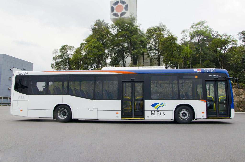 Marcopolo inicia entrega de ônibus Torino Low Entry para o sistema de transporte do Panamá.