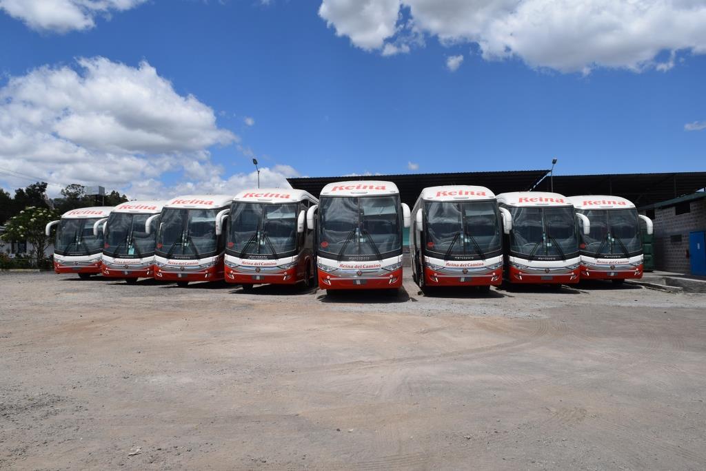 Mercedes-Benz exporta mais de 300 ônibus para o Equador.
