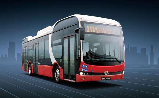 BYD conquista o maior pedido de ônibus elétricos de 12 metros da Espanha.