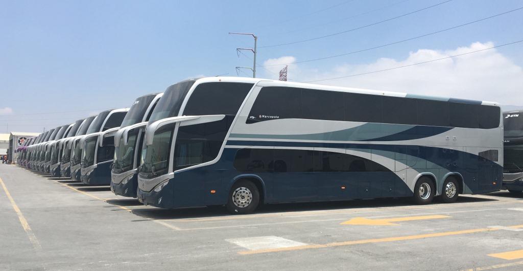 Marcopolo México vai fornecer 1.085 ônibus para o consórcio da IAMSA e do Grupo Herradura Occidente.