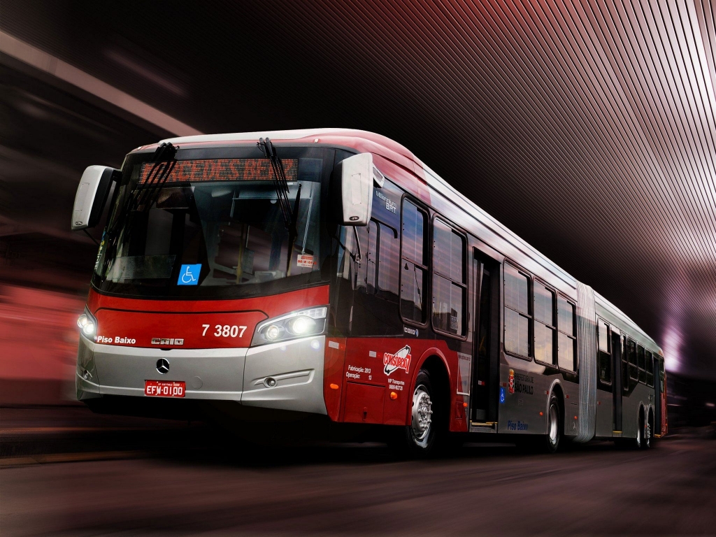 Caio, Busscar e Banco Luso Brasileiro participam do evento de transporte Lat. Bus.