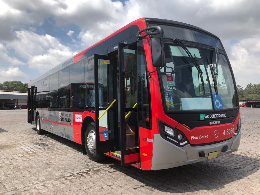 Express Transportes de São Paulo renova frota com ônibus Caio.