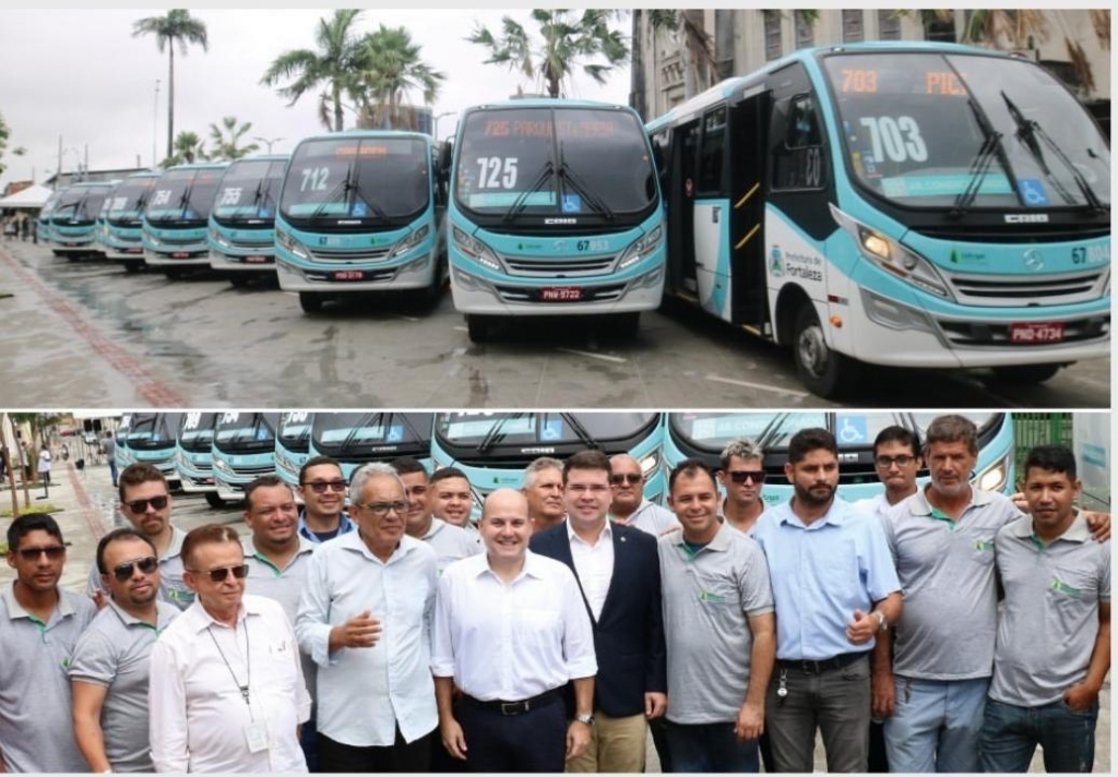 Fortaleza renova frota do Transporte Complementar, com unidades do F2400 da Caio.