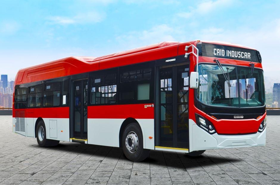 Renovação do sistema de ônibus do Chile contará com 148 unidades do Mondego, da Caio Induscar.