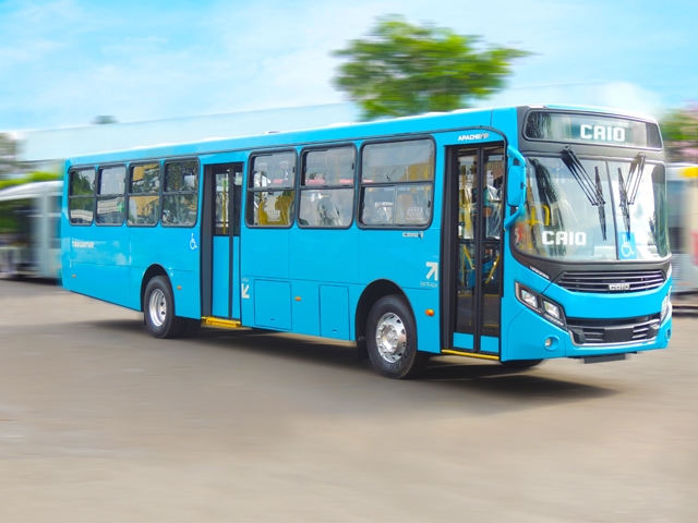 Taguatur compra 45 novos ônibus urbanos Apache Vip da Caio.