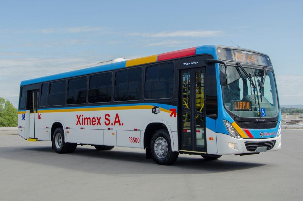 Marcopolo exporta 40 ônibus Torino para o Paraguai.